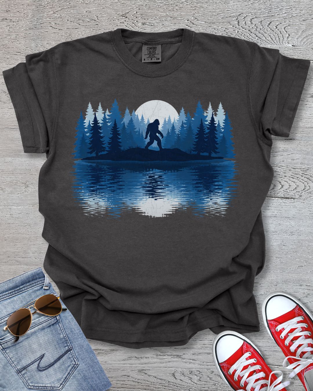 Bigfoot Nightscape Premium Tee