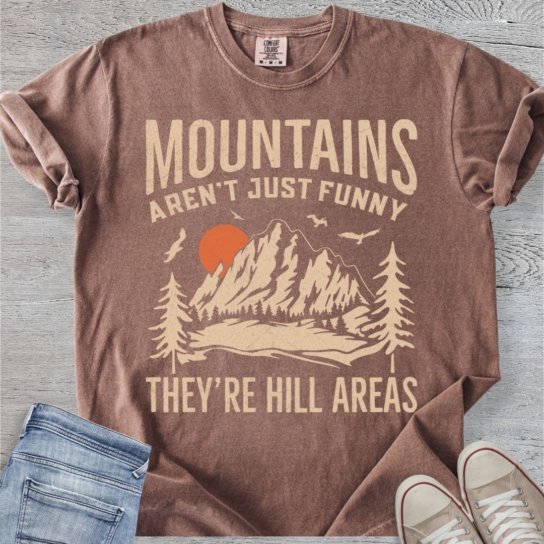 Mountains Are Hill-arious Premium Tee