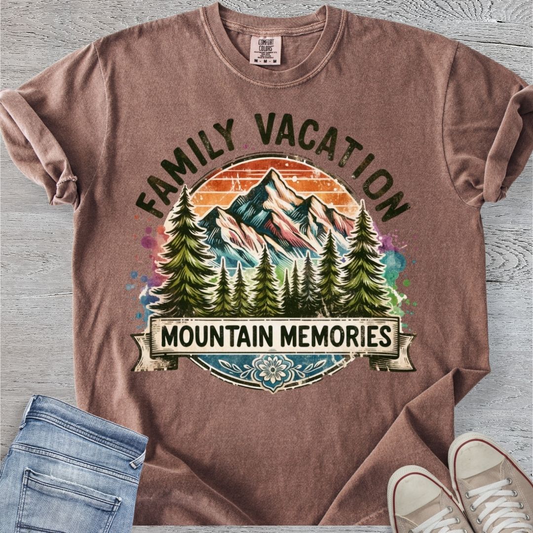 Mountain Family Vacation Premium Tee