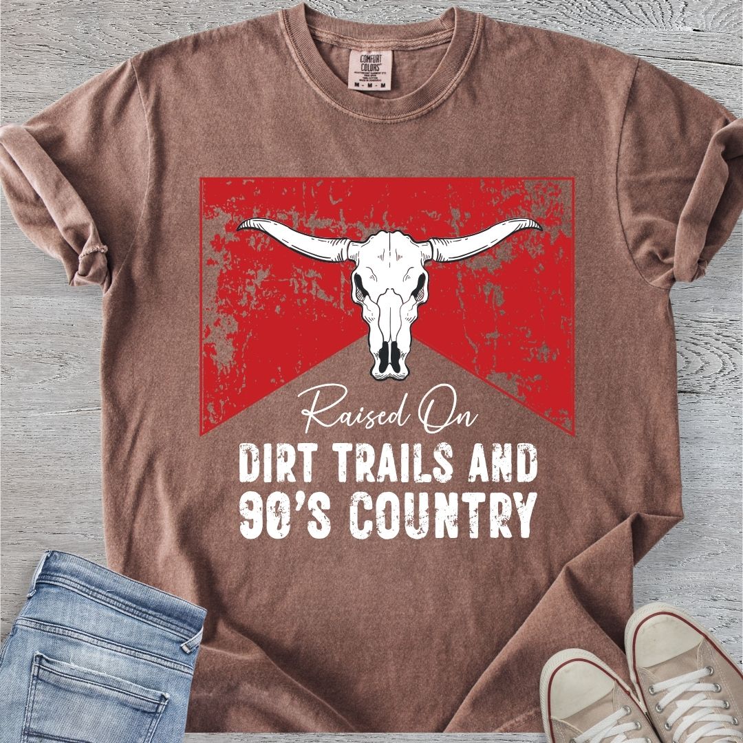 Dirt Trails & 90s Country Premium Tee