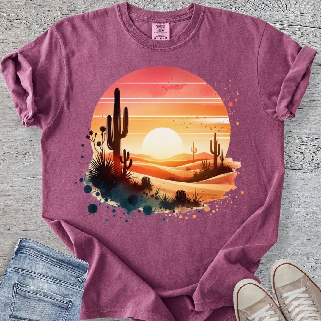 Desert Sunset Premium Tee