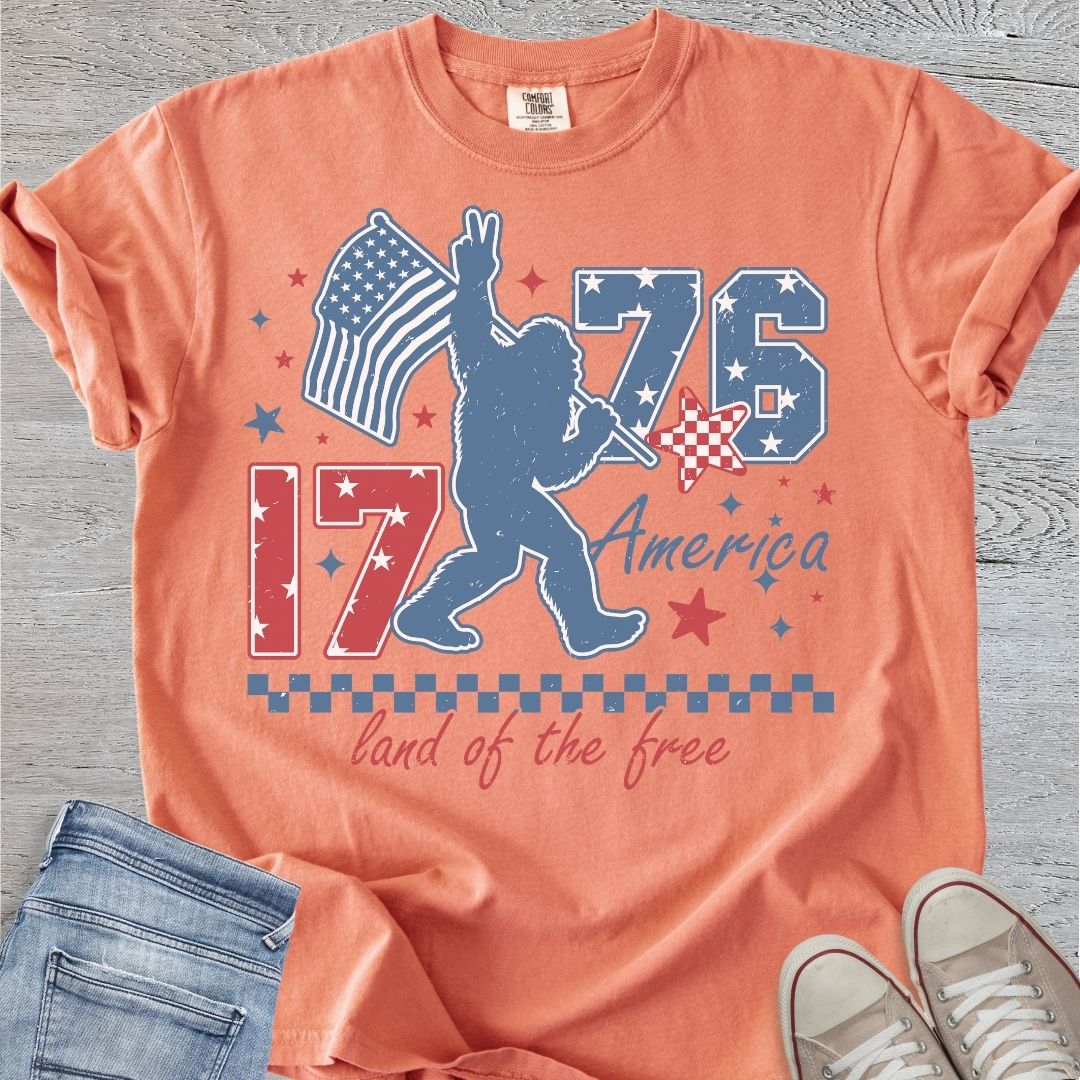 Squatch & Stripes Premium Tee