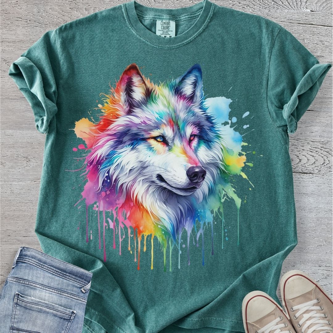 Majestic Wolf Premium Tee