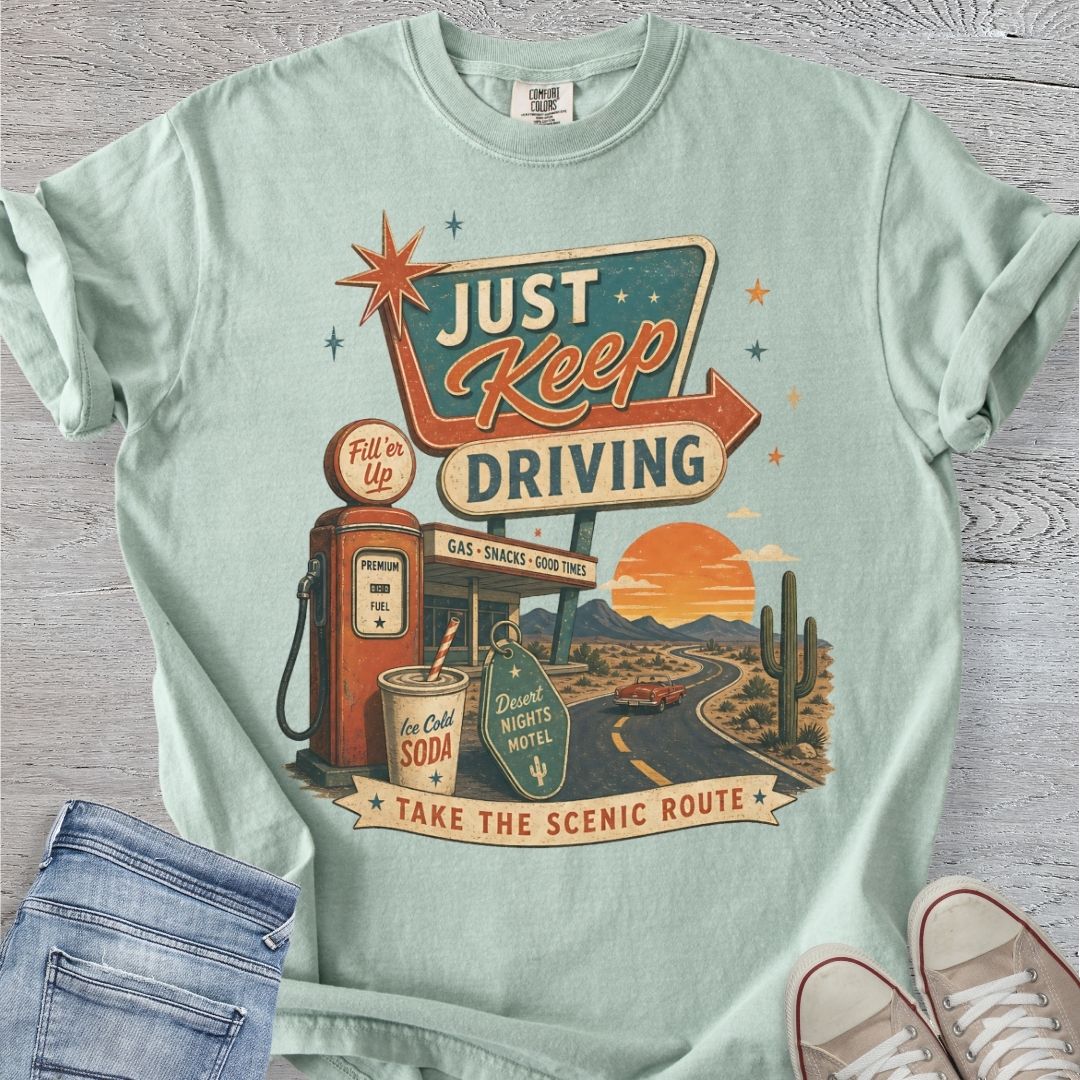 Keep Driving Premium Tee