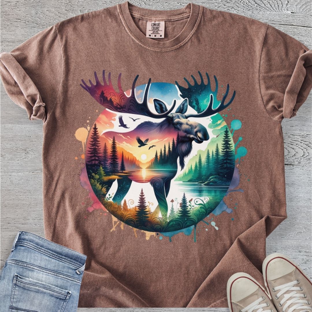 Moose Reflections Premium Tee