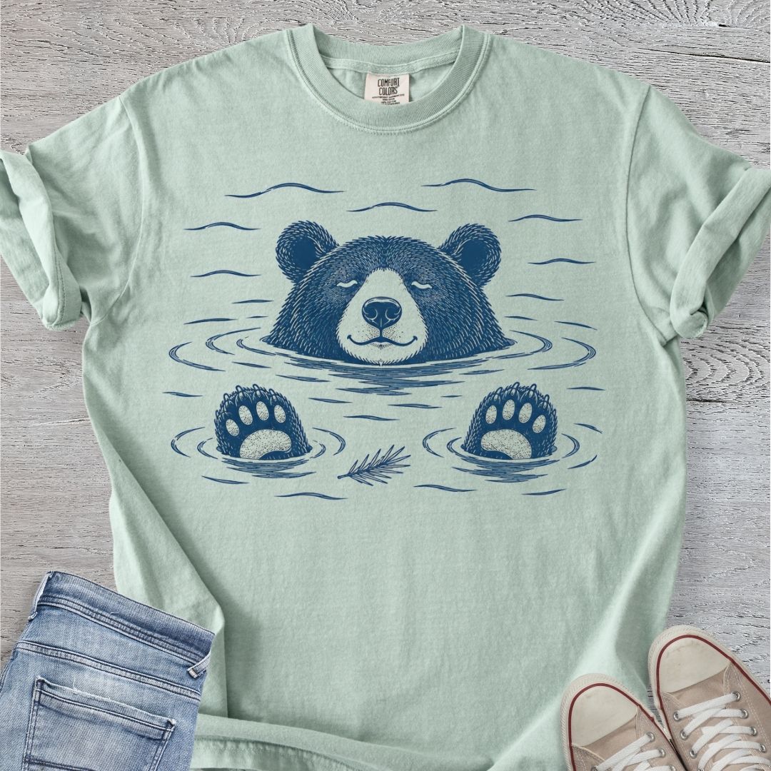 Floating Bear Premium Tee