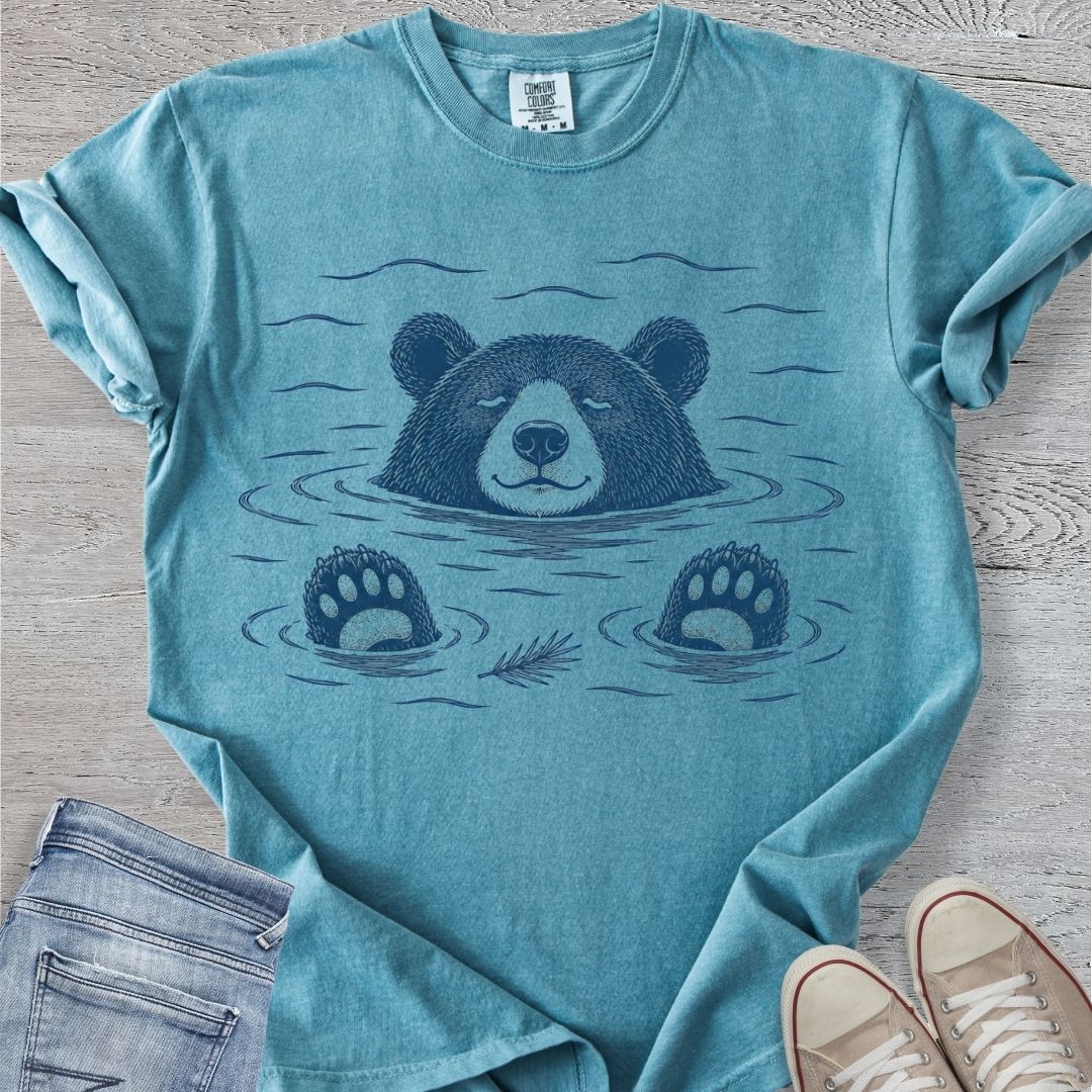 Floating Bear Premium Tee