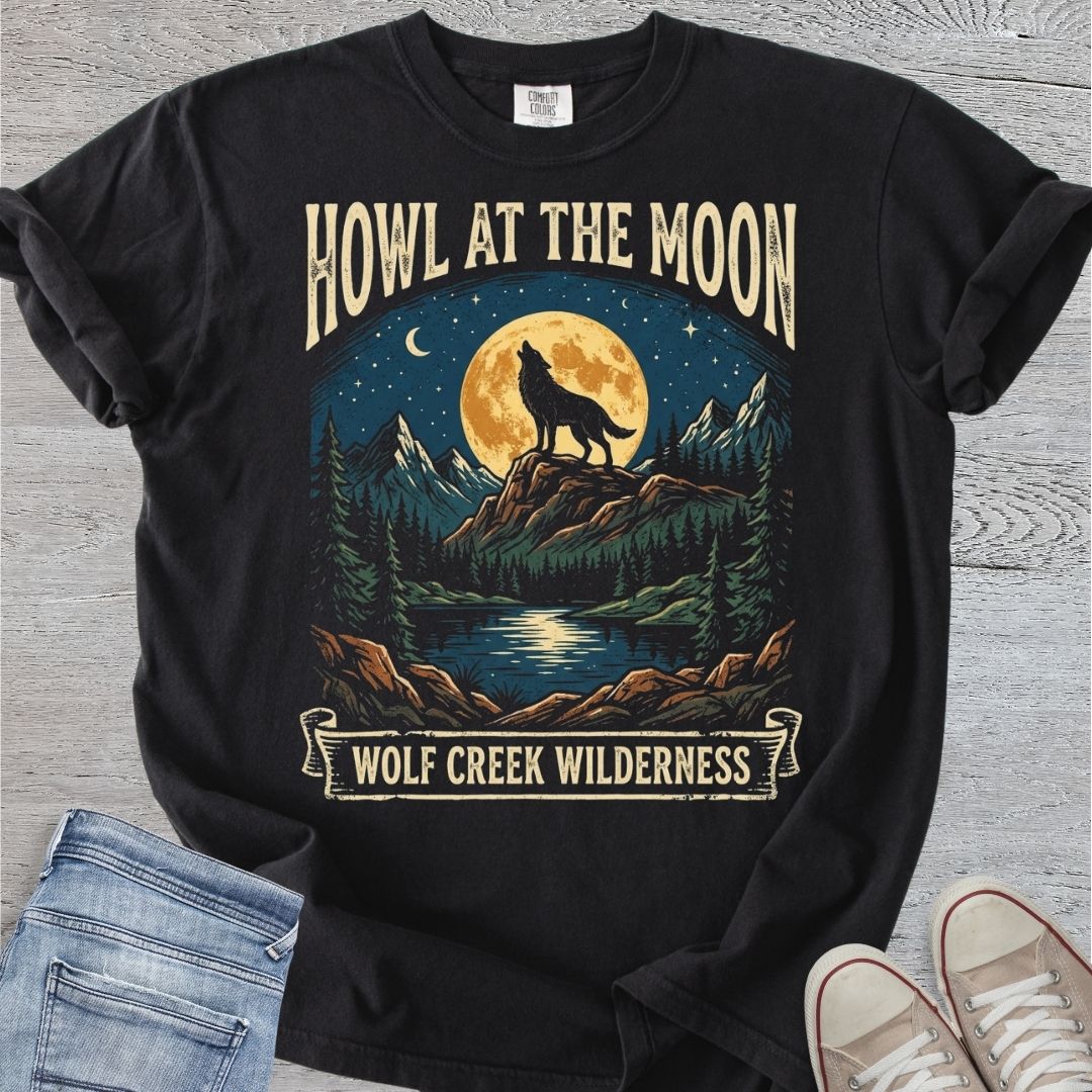 Midnight Howl Premium Tee