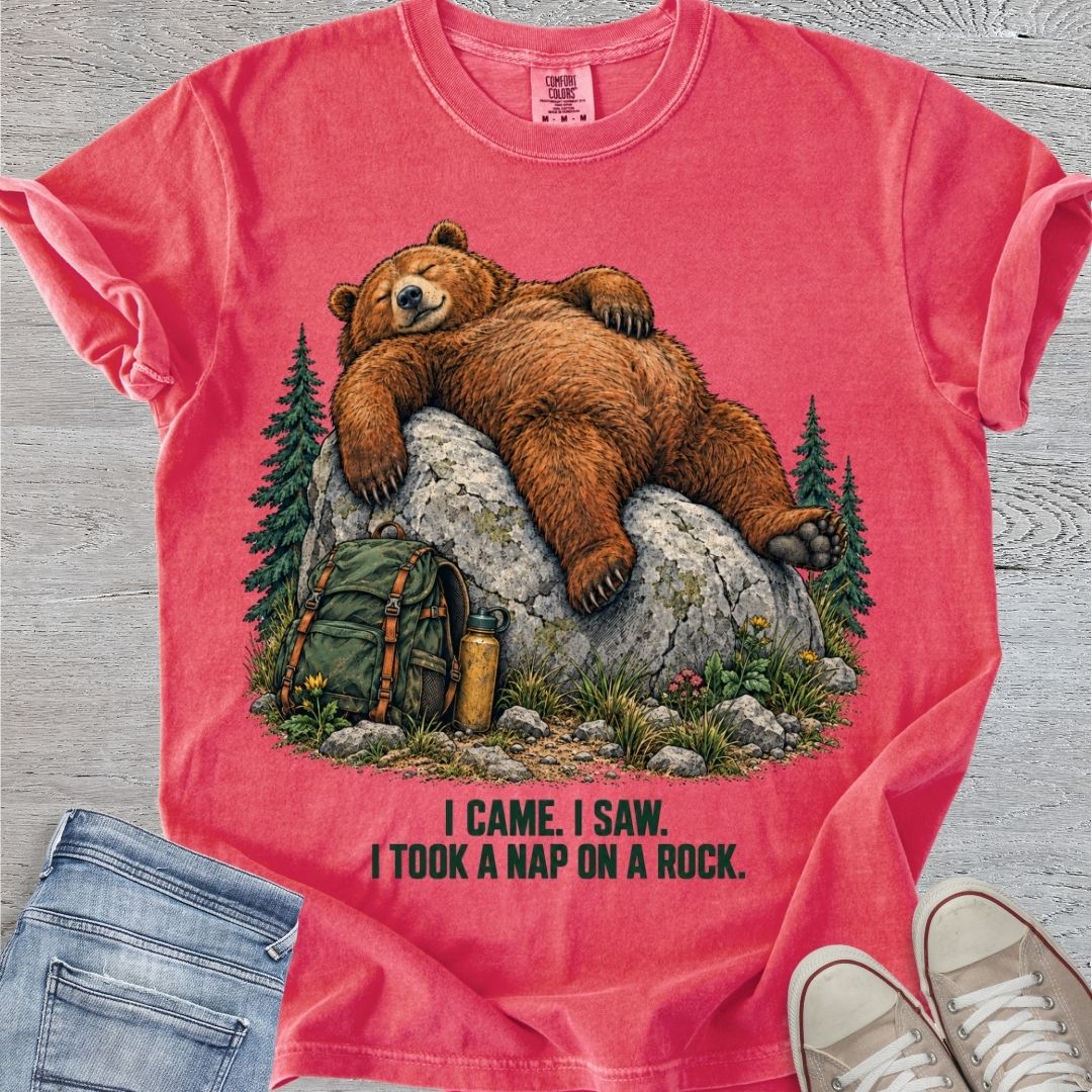 Nap on a Rock Premium Tee