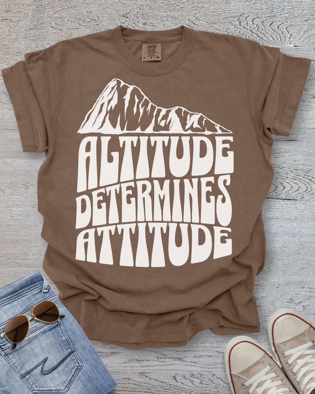 Altitude Determines Attitude Premium Tee
