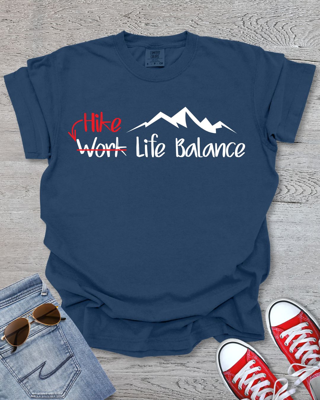 Hike Life Balance Premium Tee