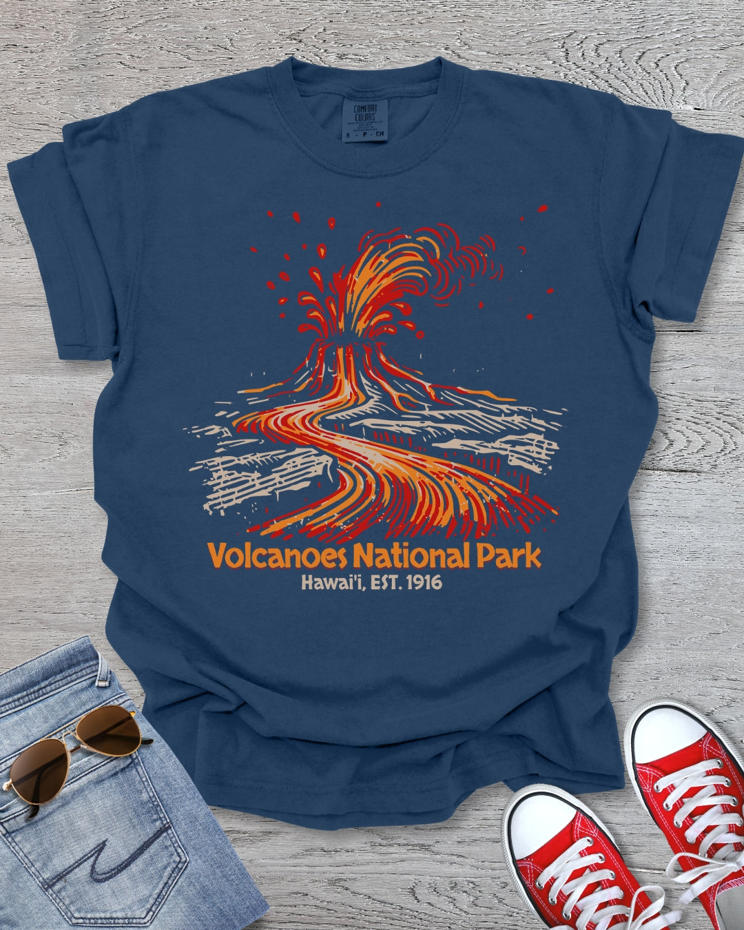 Volcanoes National Park Premium Tee