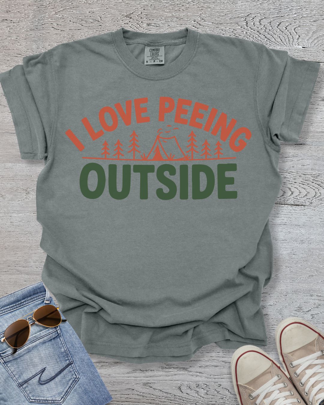 Love Peeing Outside Premium Tee