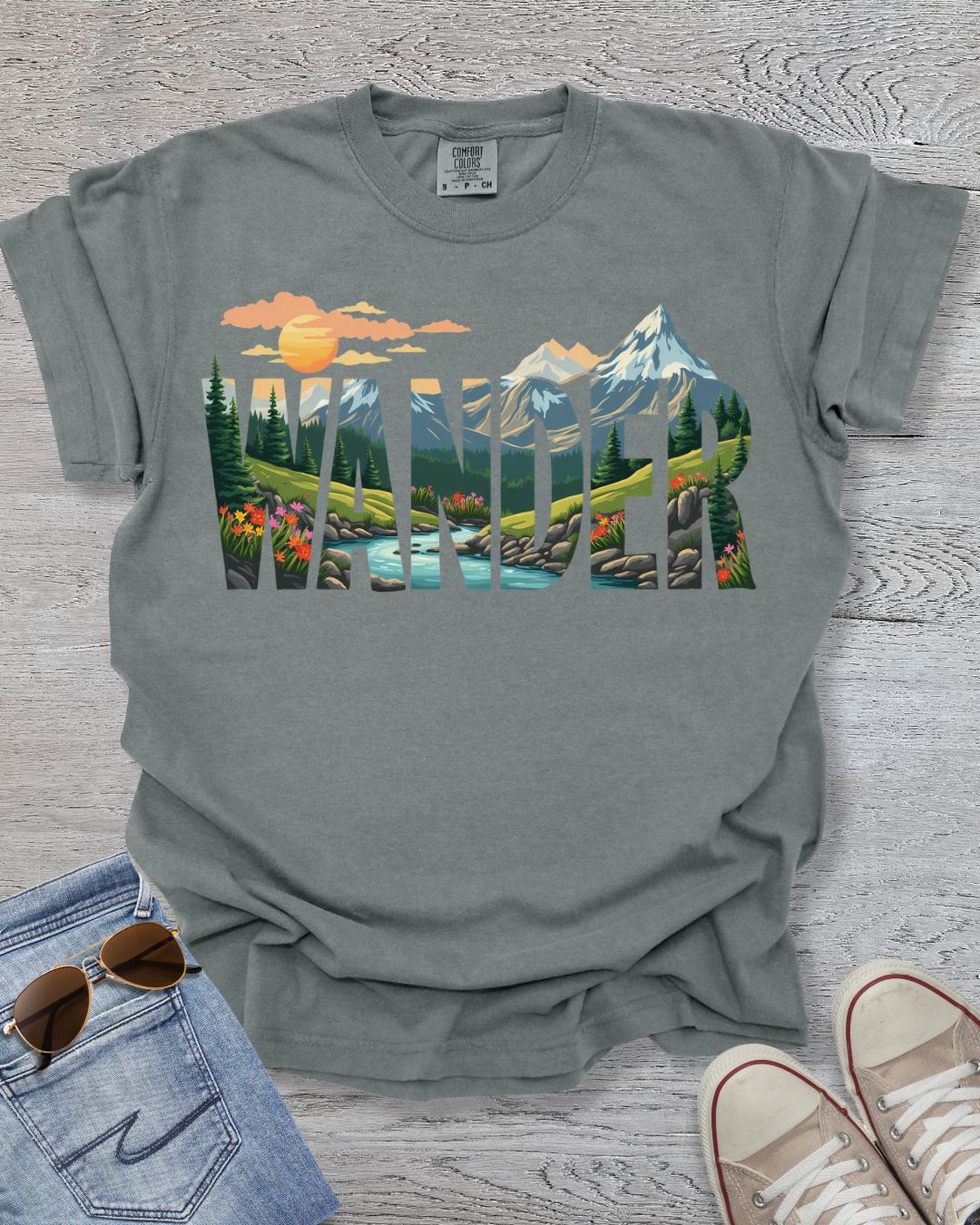 Wander Hiking Premium Tee