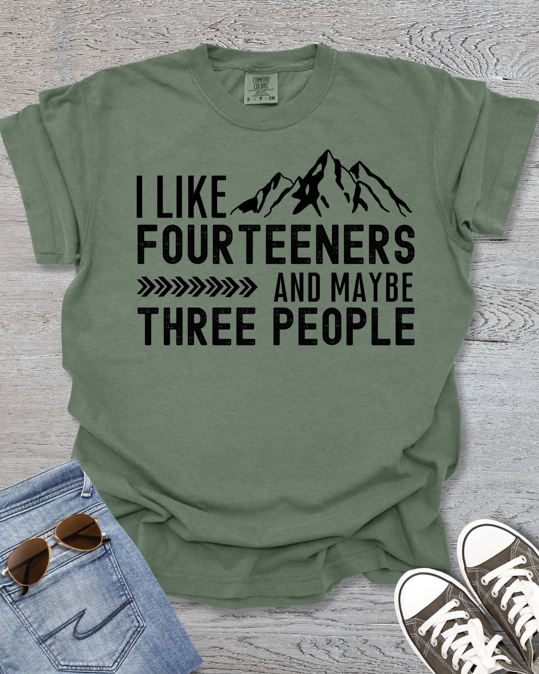 I Like 14ers Premium Tee