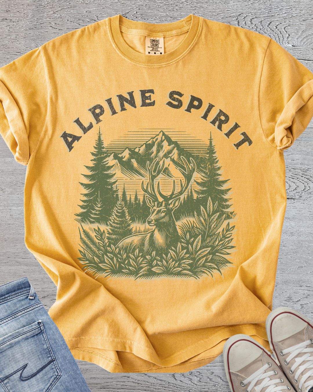 Alpine Spirit Deer Premium Tee