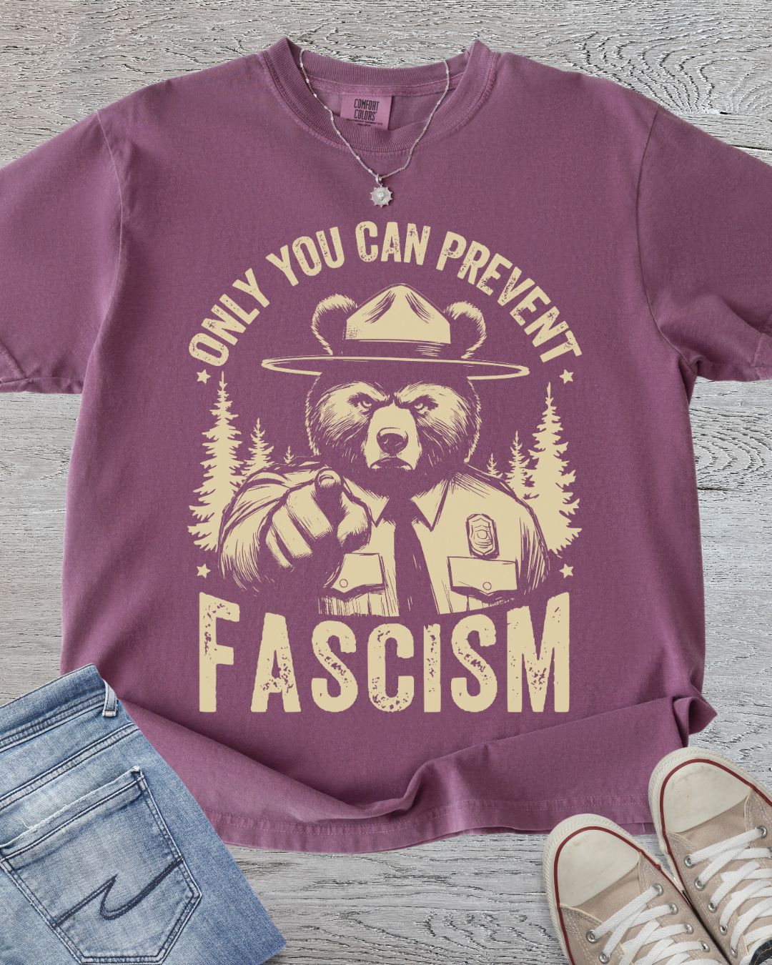 Only You Can Prevent Fascism Premium Tee