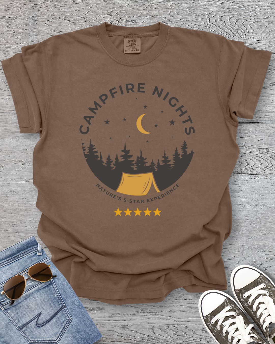 Campfire Nights Premium Tee