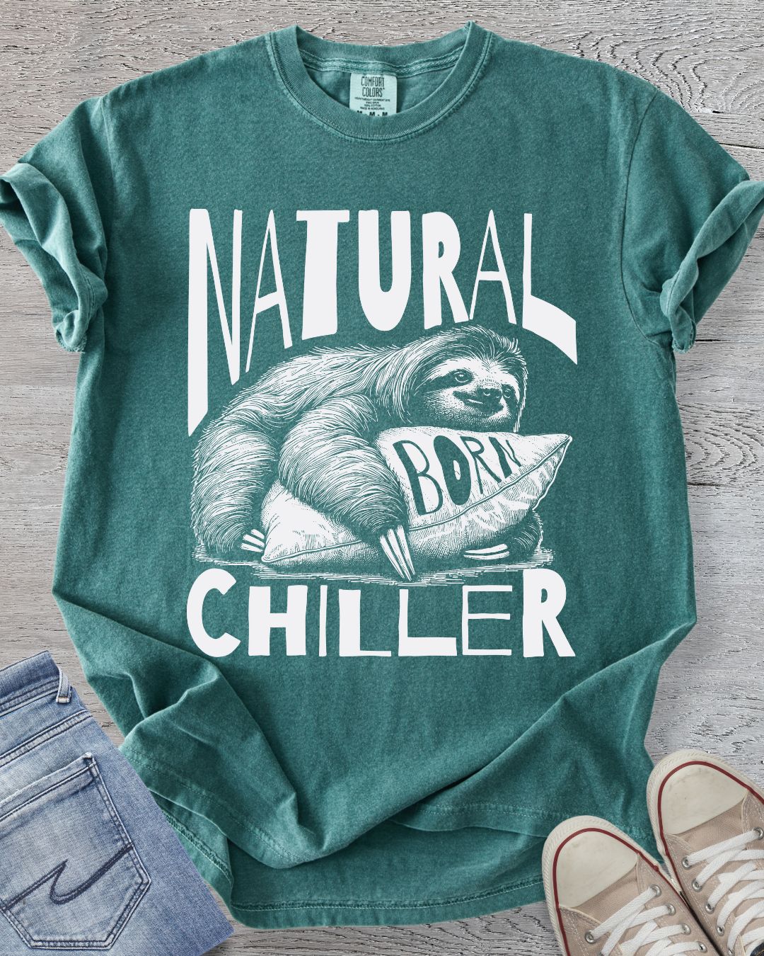 Sloth - Natural Born Chiller Tee