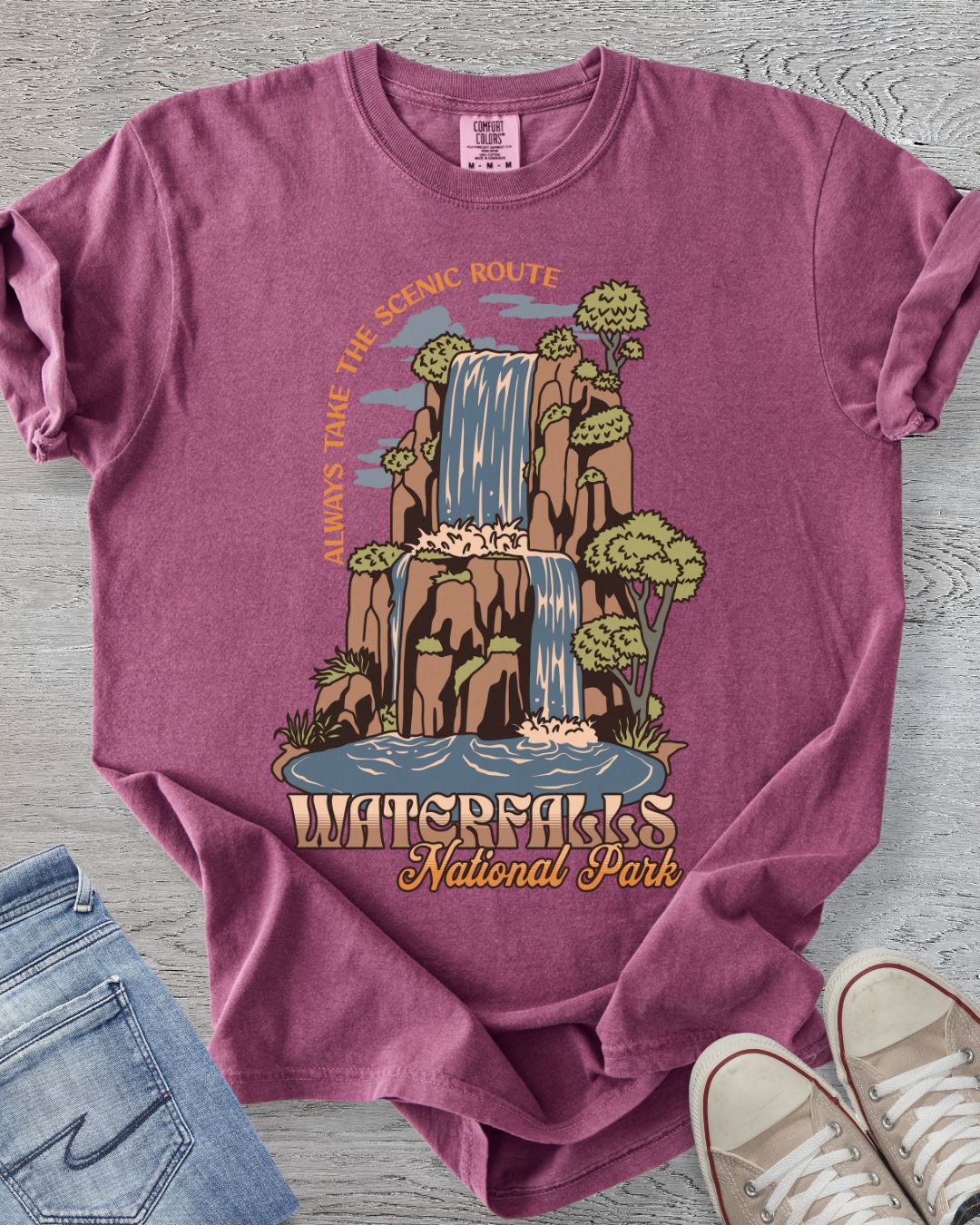 Waterfalls National Park Tee
