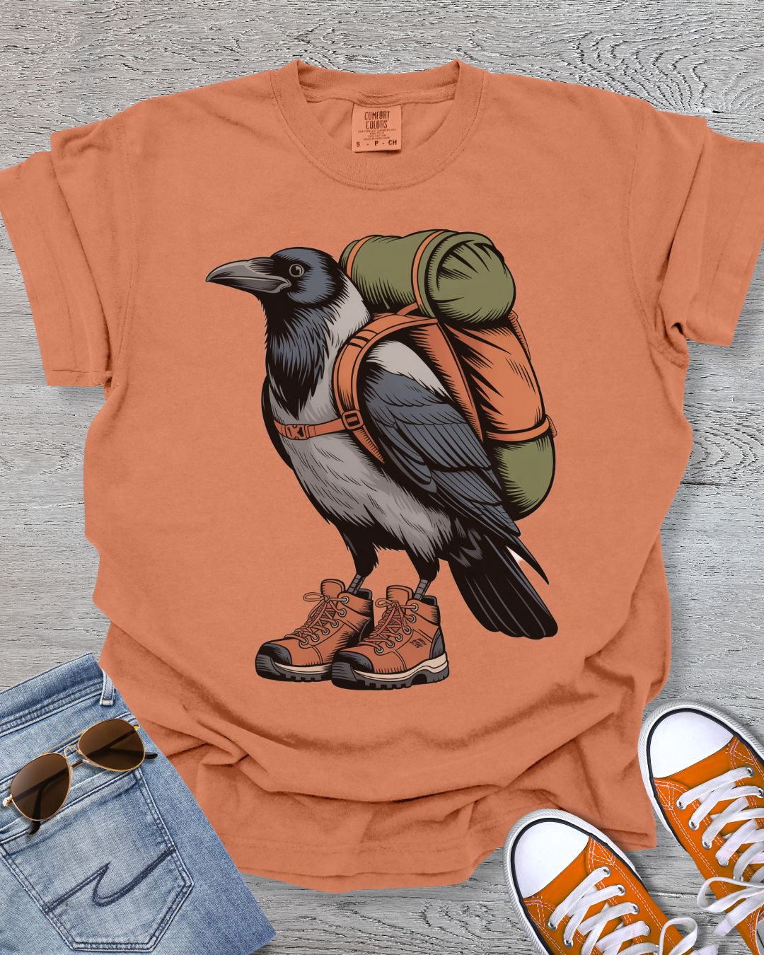 Raven Backpacker Premium Tee