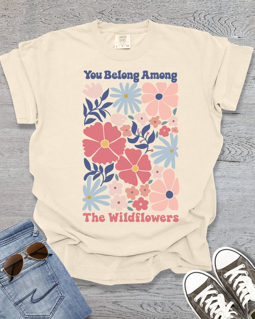 Among the Wildflowers Premium Tee