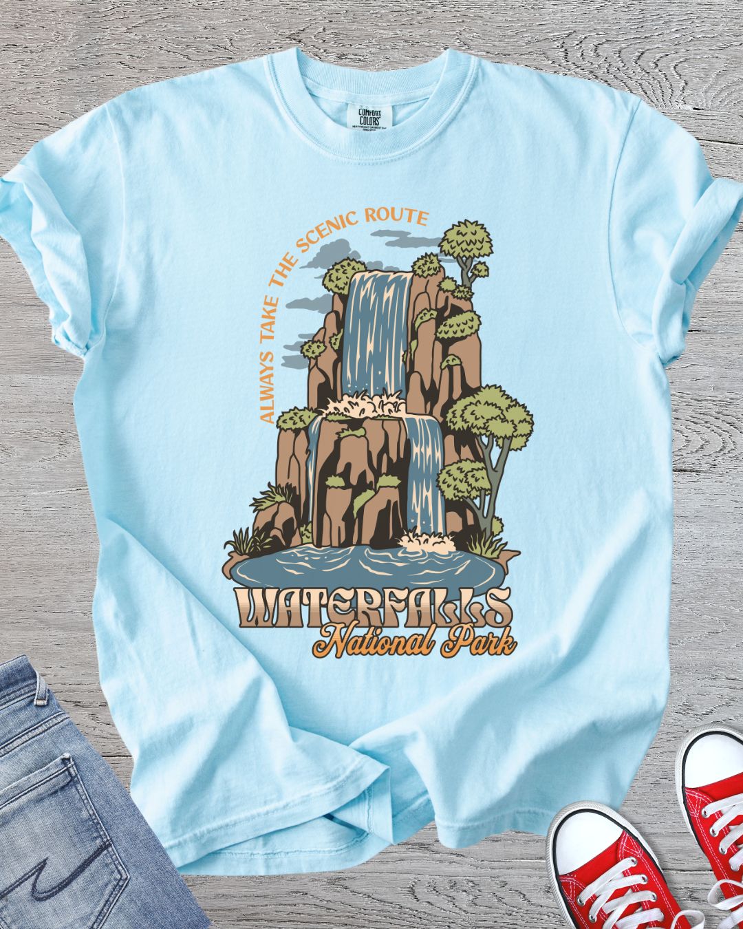 Waterfalls National Park Premium Tee