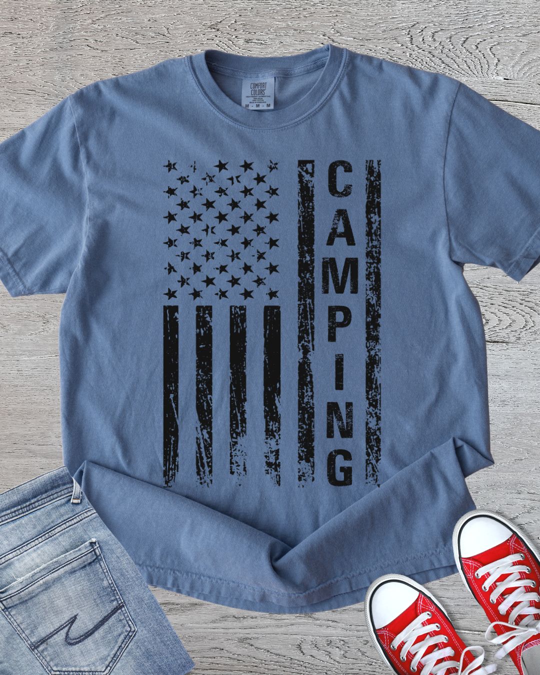 Camping Flag Tee