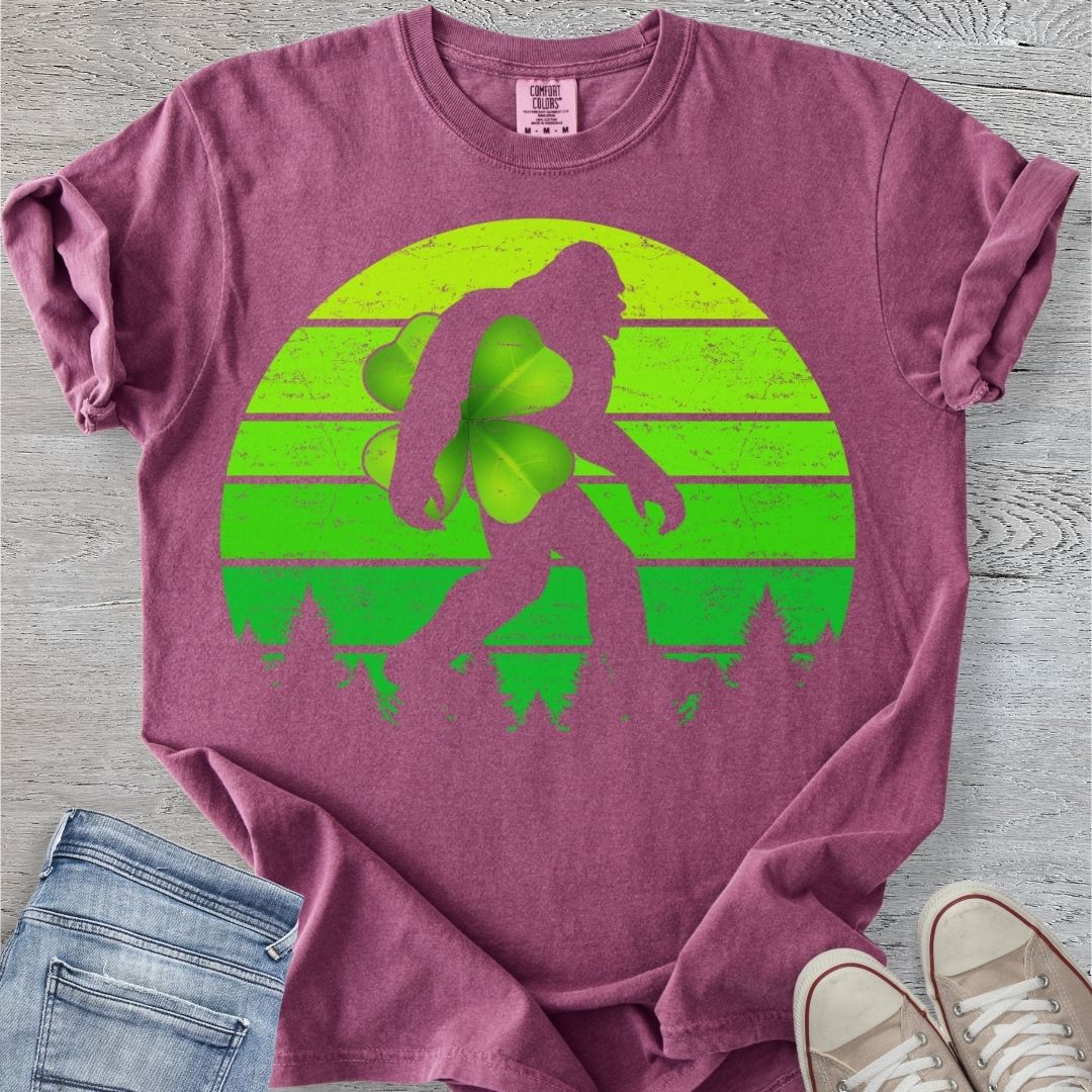 Bigfoot Lucky Clover Premium Tee