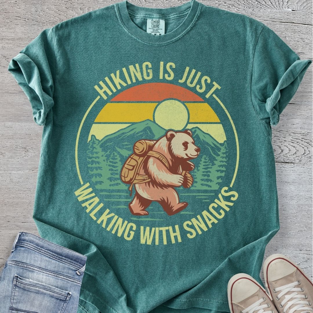 Walking With Snacks Premium Tee