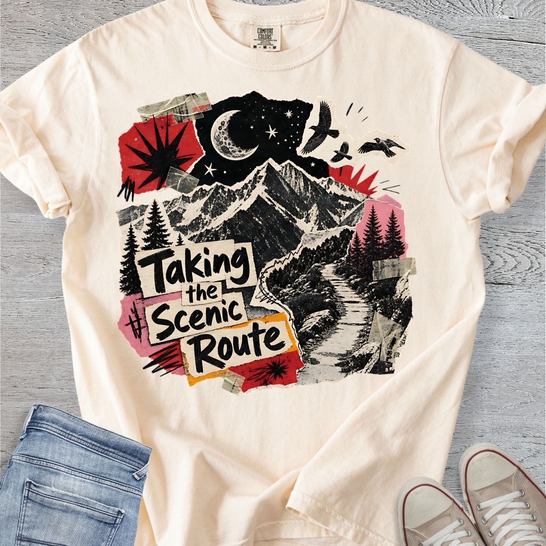 Midnight Route Collage Premium Tee