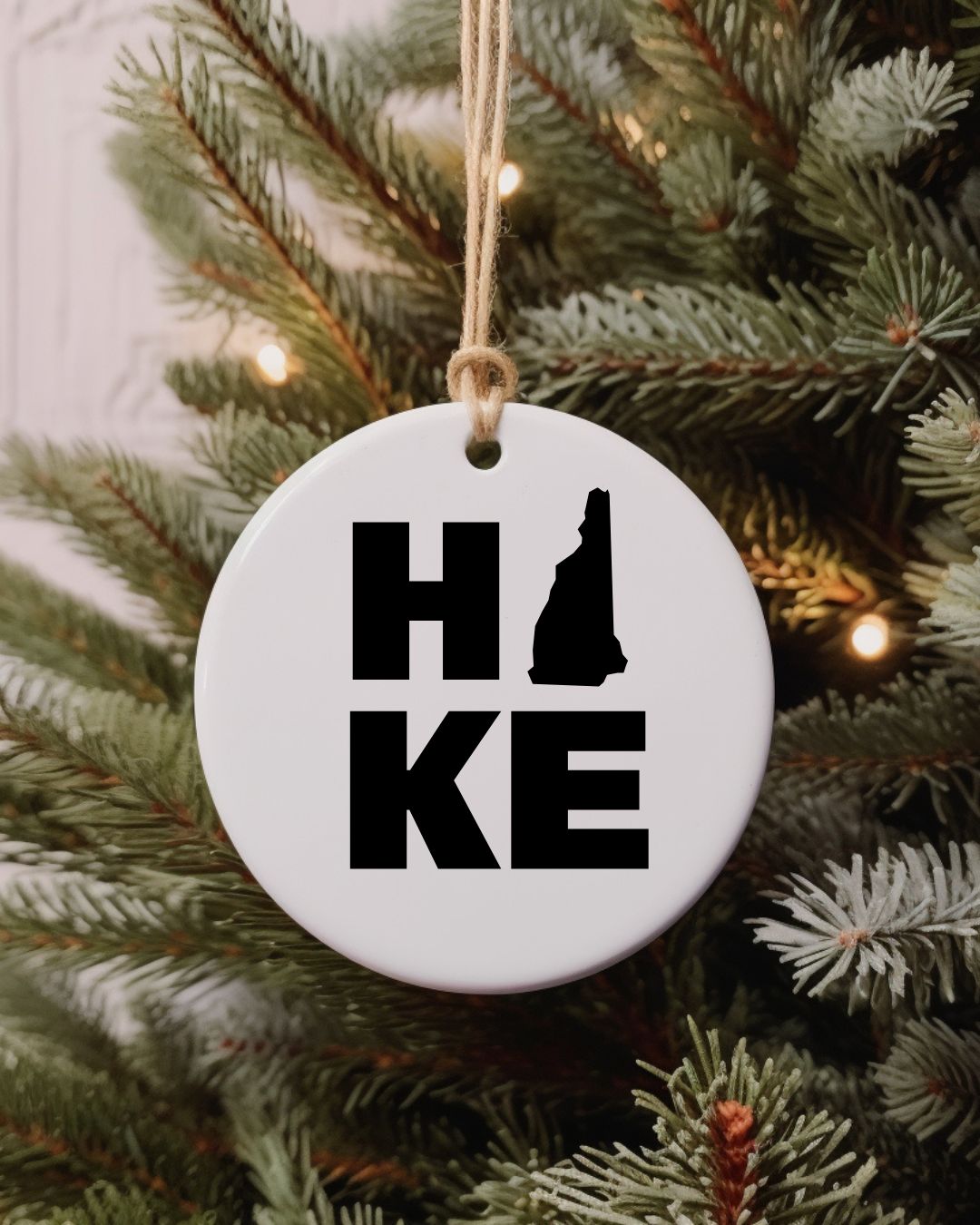 State Hiking Ornaments