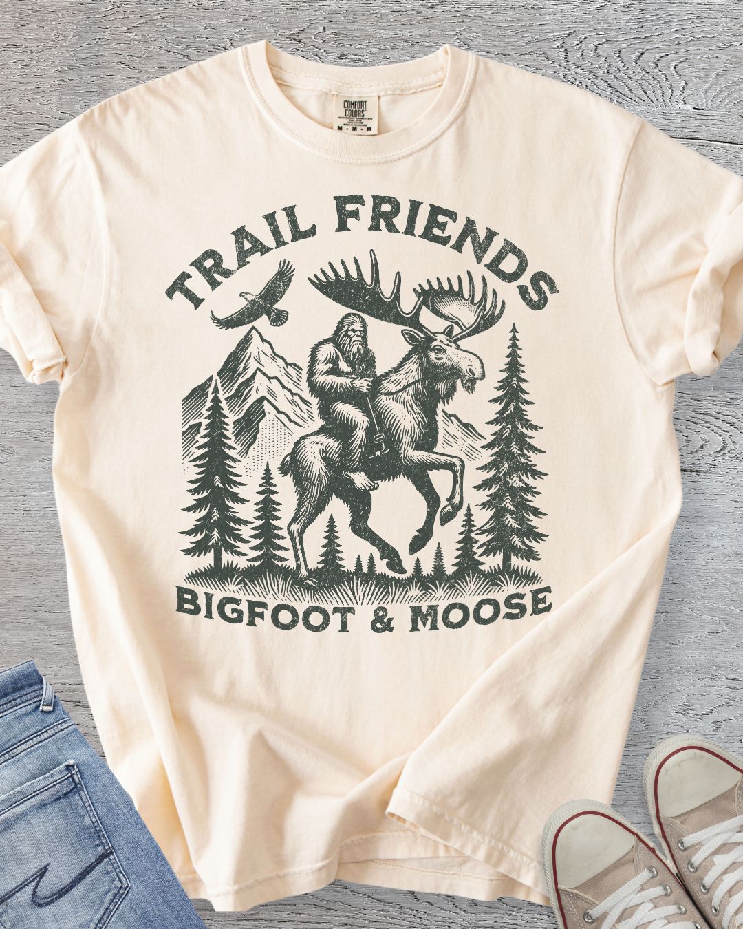 Bigfoot Trail Friends Premium Tee