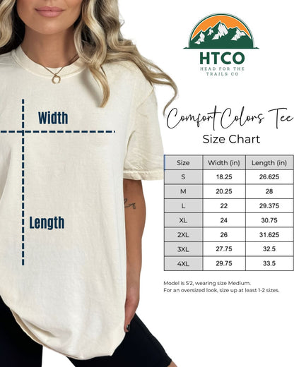 Easily Distracted By Dogs When Hiking Premium Tee_White Text