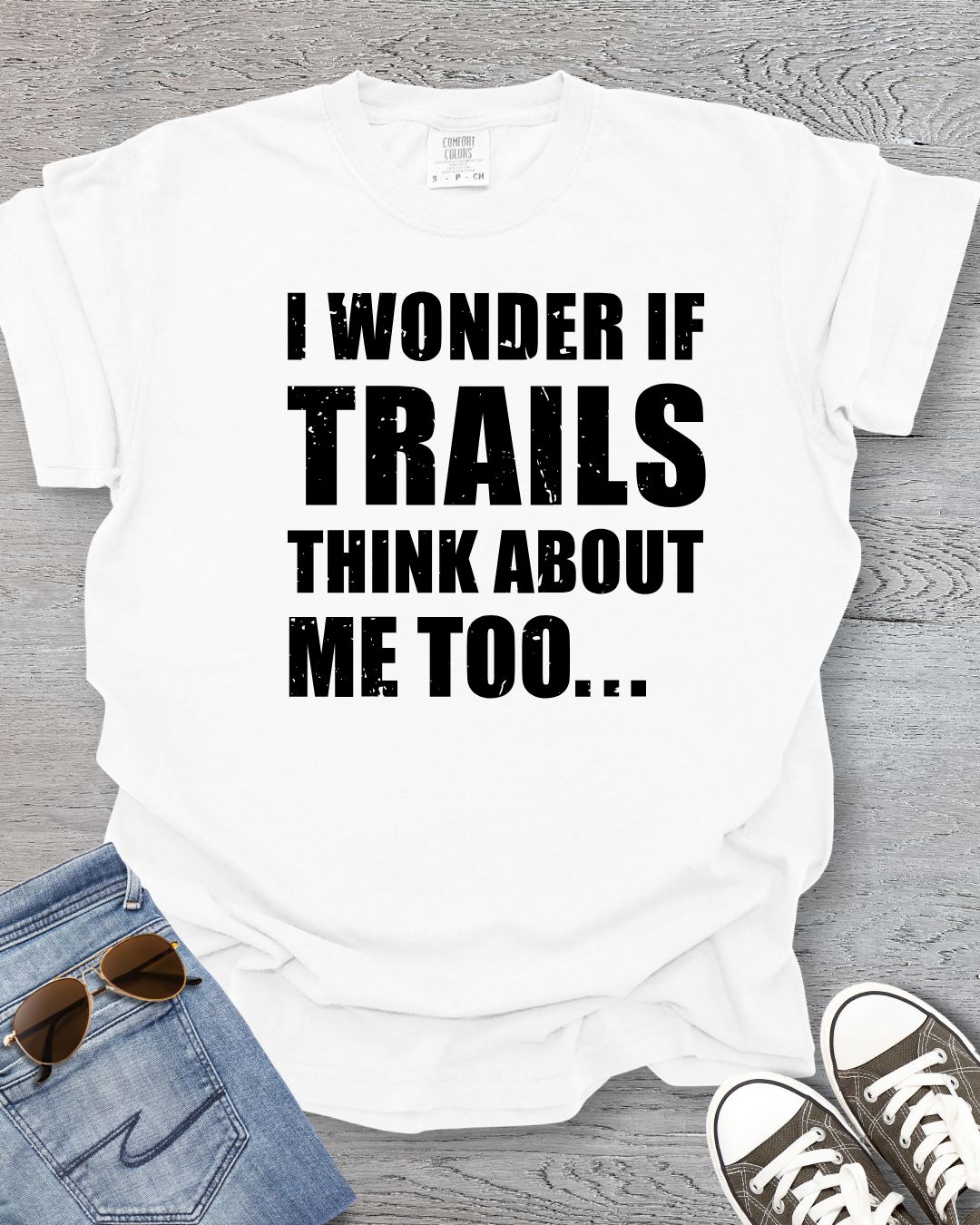 I Wonder if Trails Thinks About Me Too Premium Tee