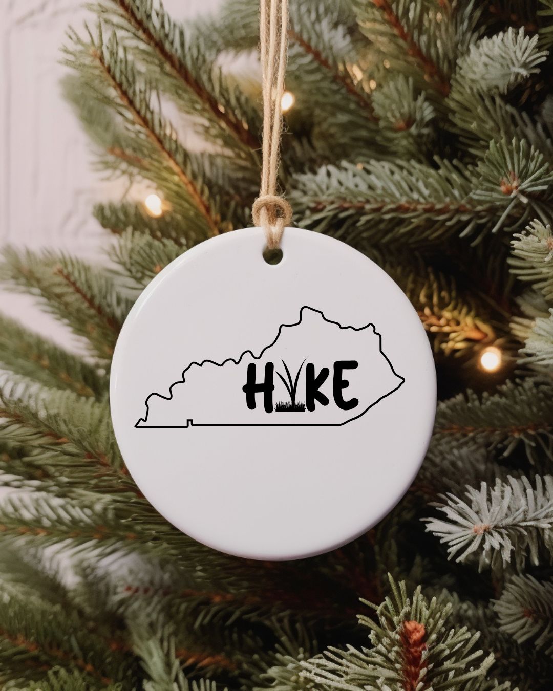 State Hiking Ornaments