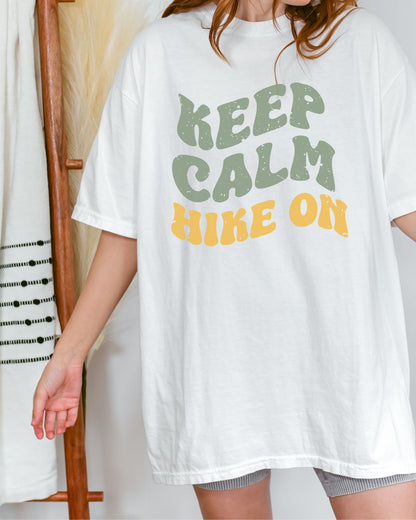 Keep Calm Hike On Premium Tee