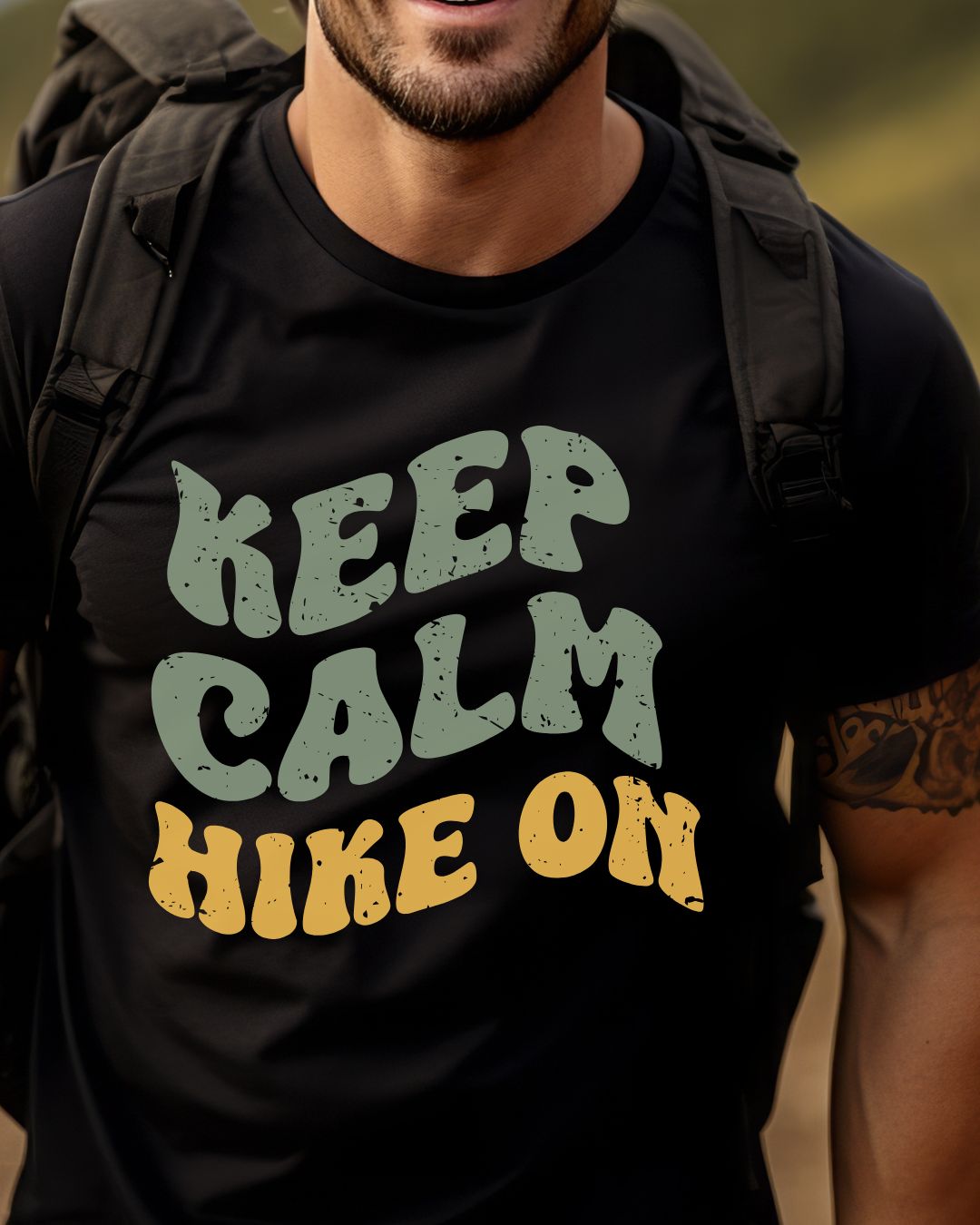 Keep Calm Hike On Premium Tee