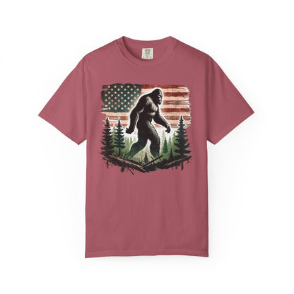 Bigfoot Roams America Premium Tee