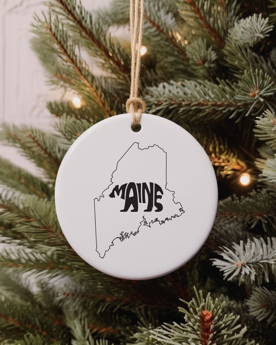 State Hiking Ornaments