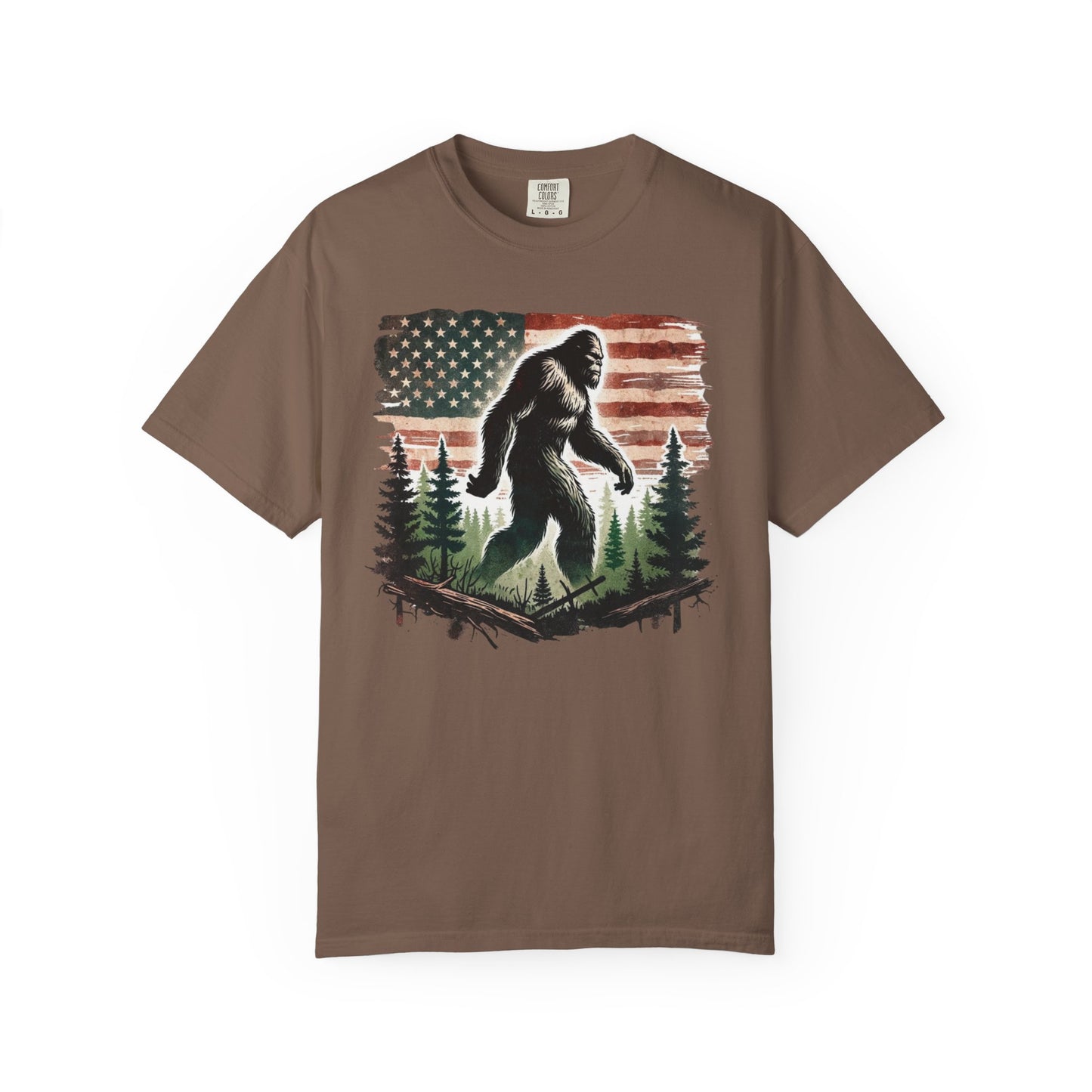 Bigfoot Roams America Premium Tee