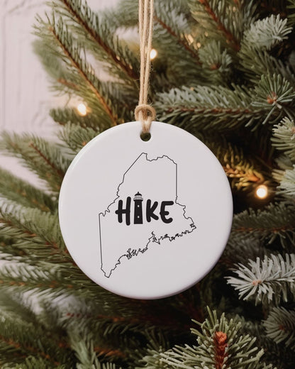 State Hiking Ornaments