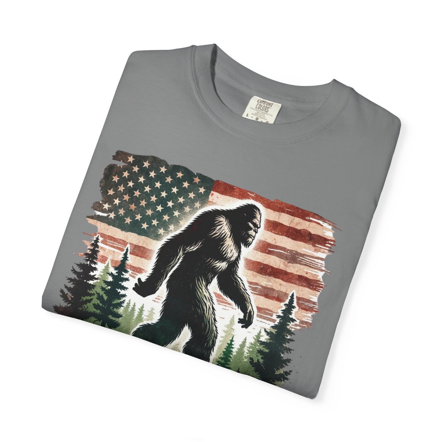 Bigfoot Roams America Premium Tee