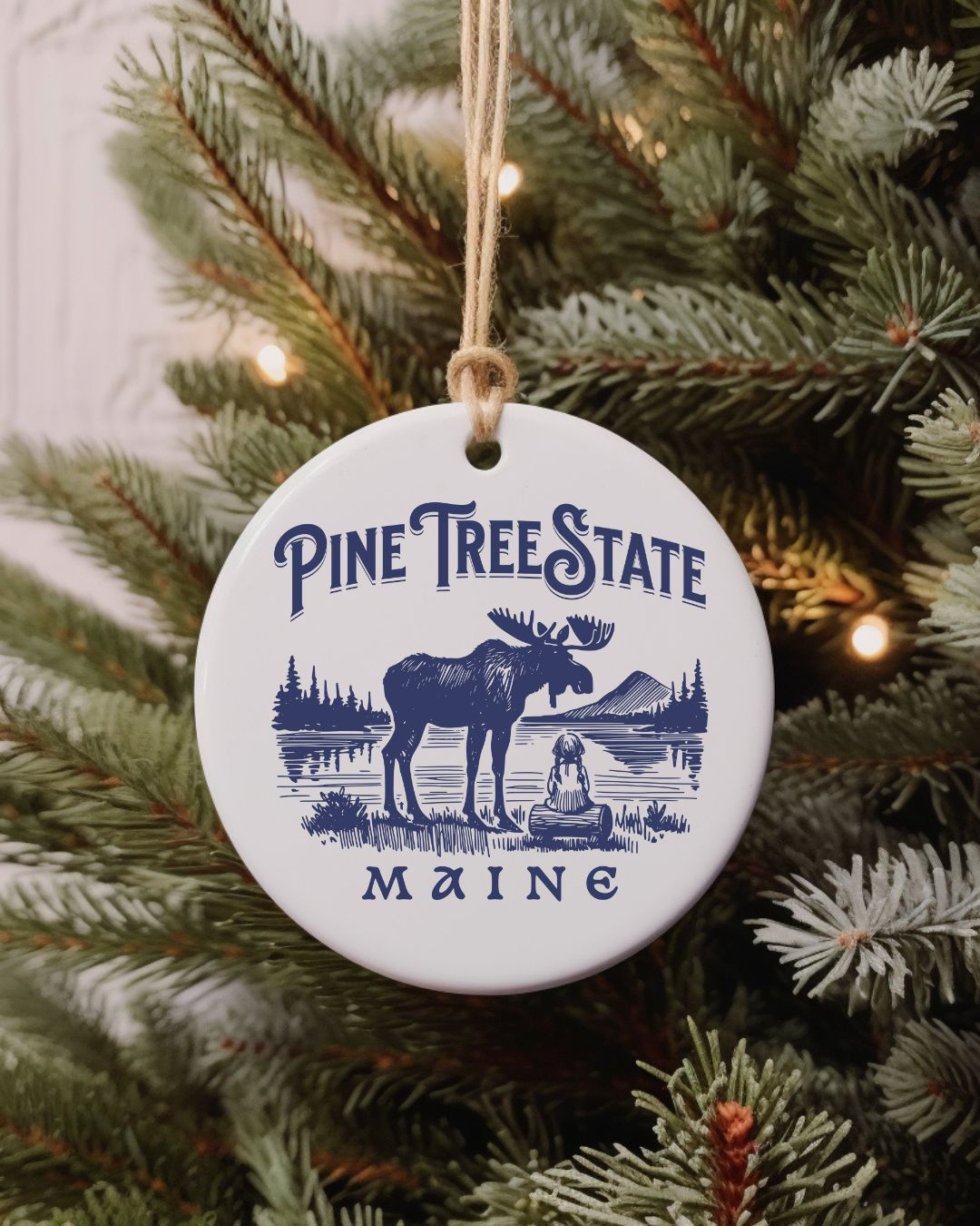 State Hiking Ornaments