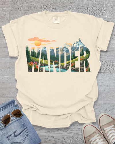 Wander Hiking Premium Tee