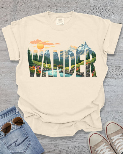 Wander Hiking Premium Tee