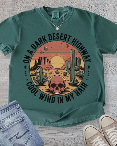 On a Dark Highway Premium Tee