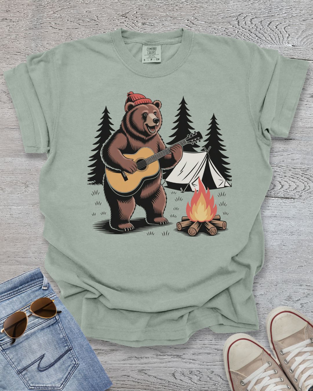 Guitar Bear Premium Tee