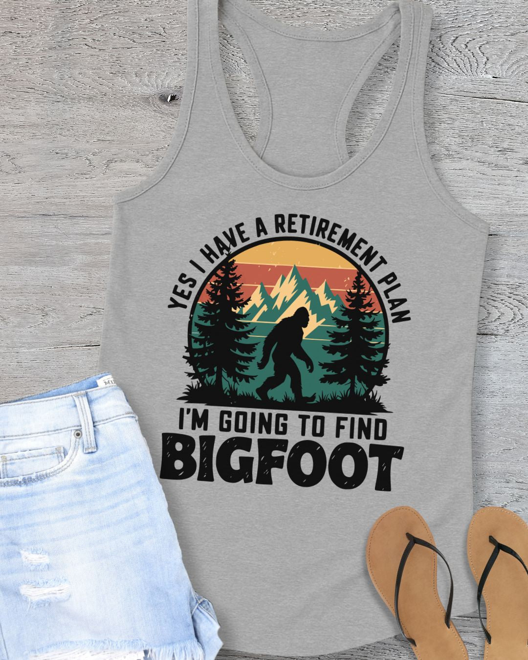 Finding Bigfoot Fitted Tank