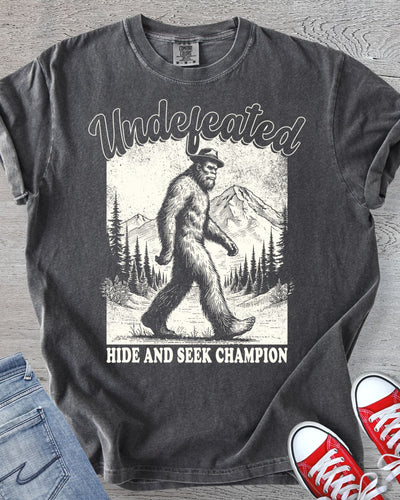 Hide & Seek Champ Bigfoot Tee